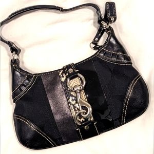 Coach Bag - Python and Canvas